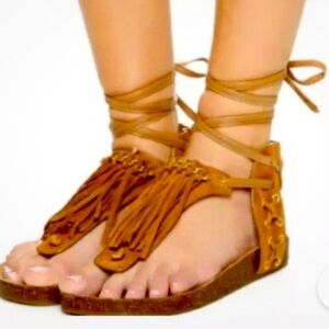 Boho Chic Brown Sandals Kyra Sam Edelman